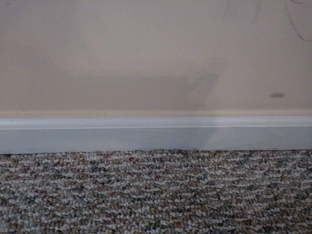 Baseboard after