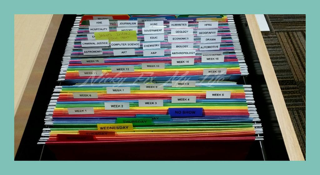 After | Office Files Organized