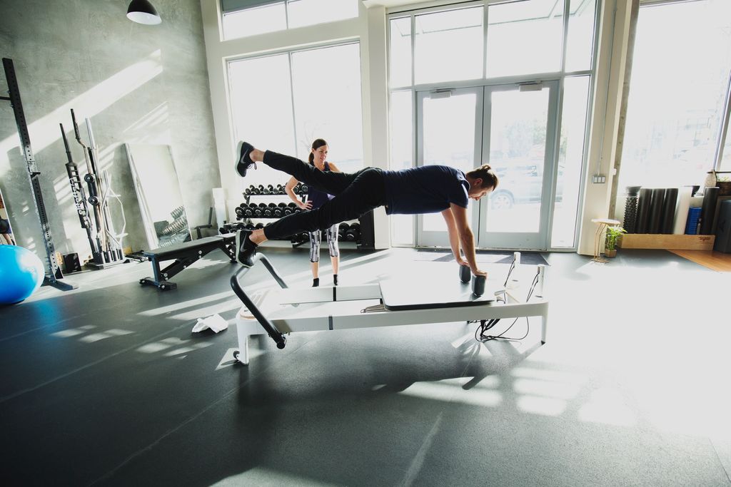 I teach Pilates reformer, spring board and Redcord