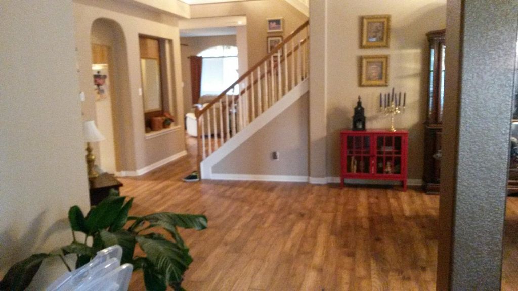 Mountain view wood install