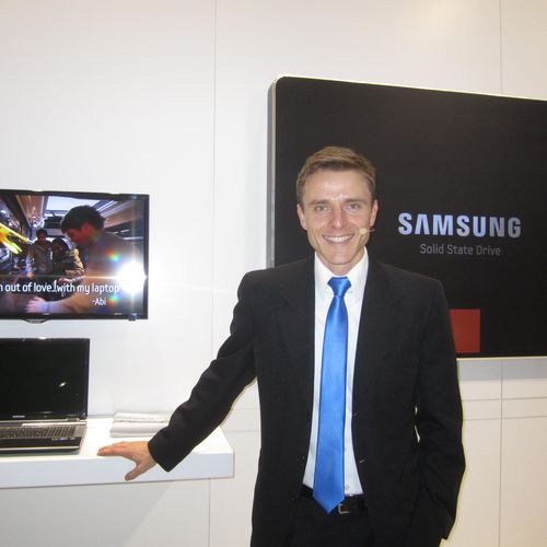Presenter for Samsung @ CES