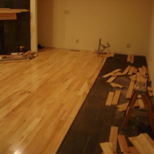 install hardwood floors