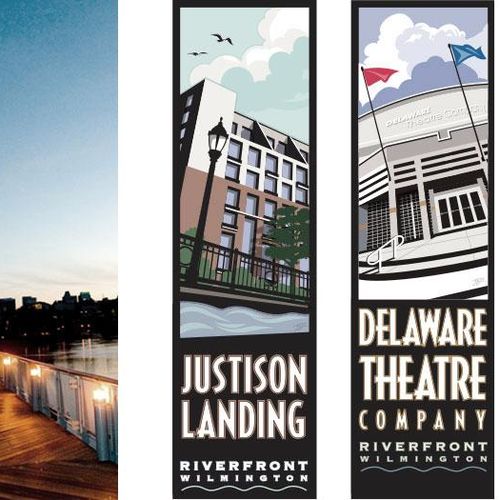 Illustration
Outdoor banners for the Wilmington Ri