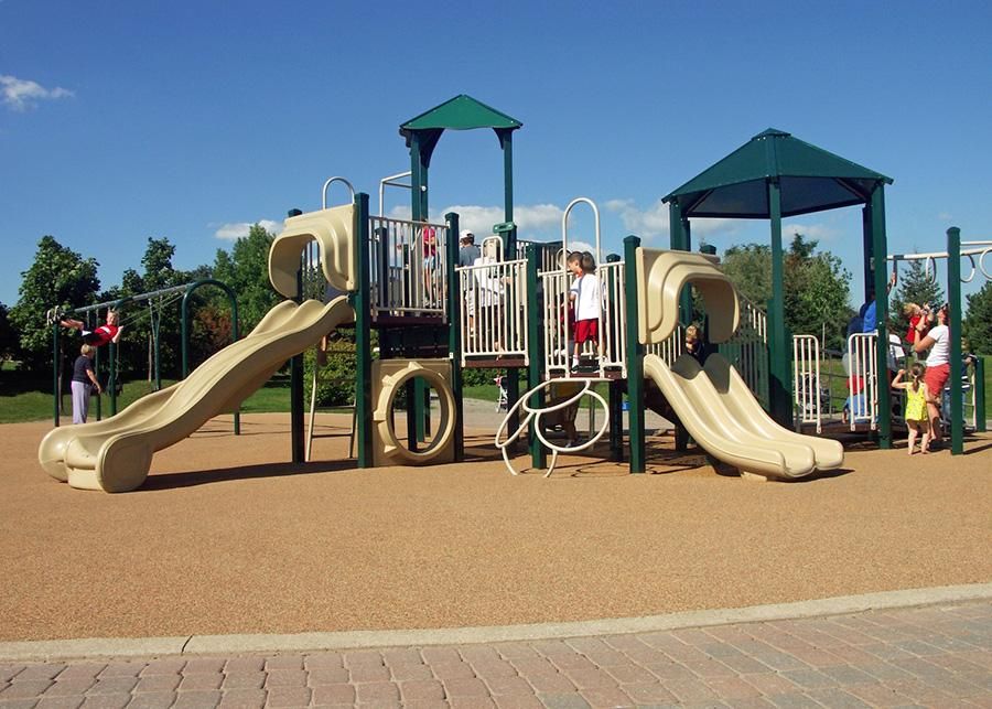 Rubber Stone around Playgrounds or pools by Sierra