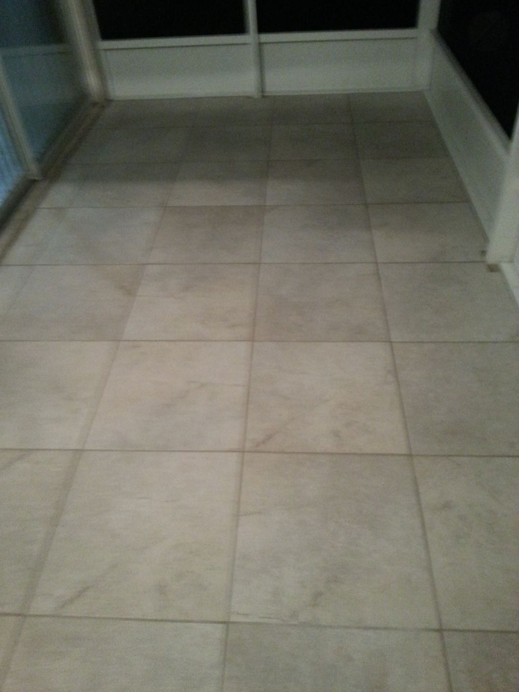 Tile job in New Tampa, Florida