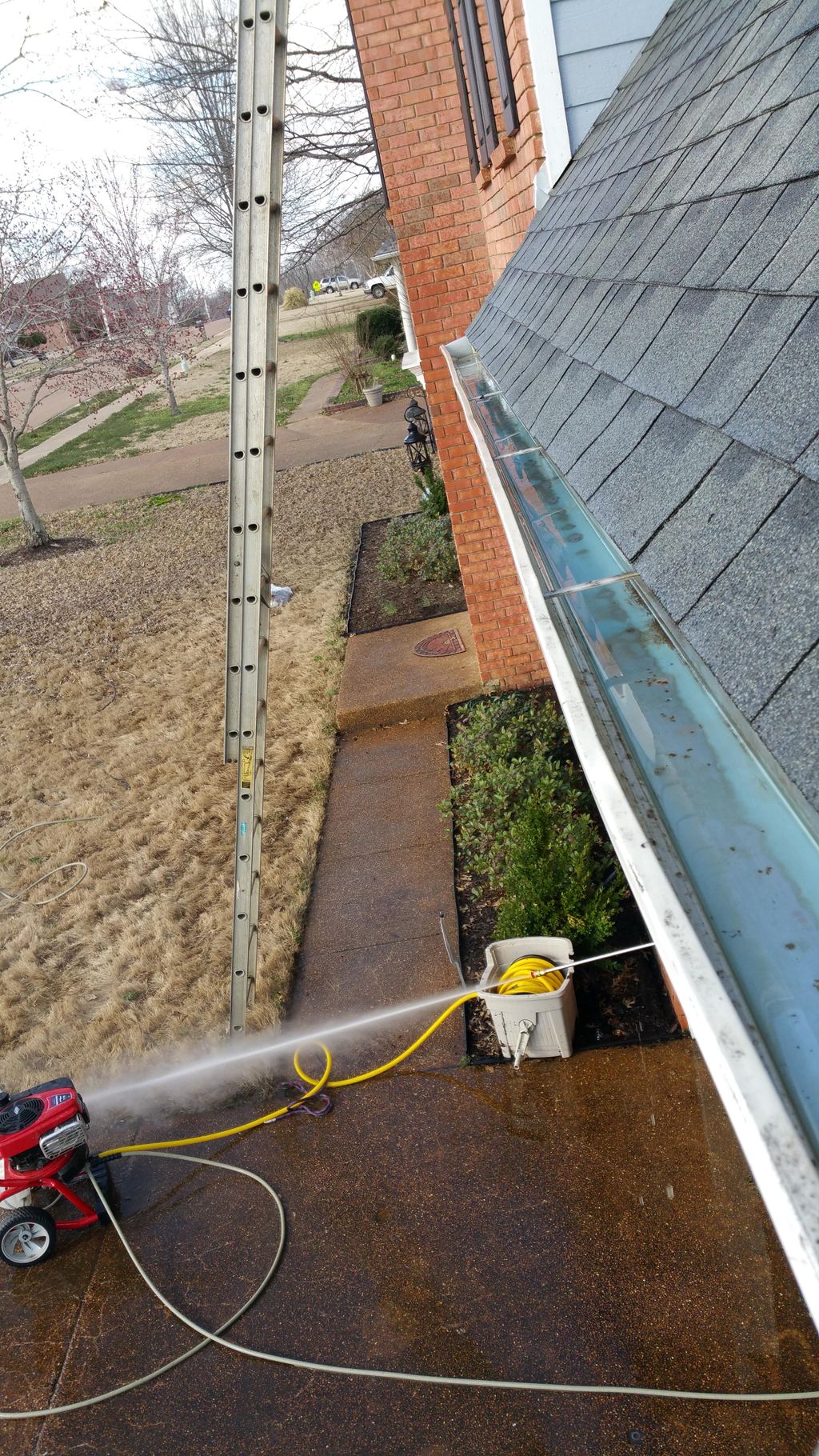 After Picture of Gutters
