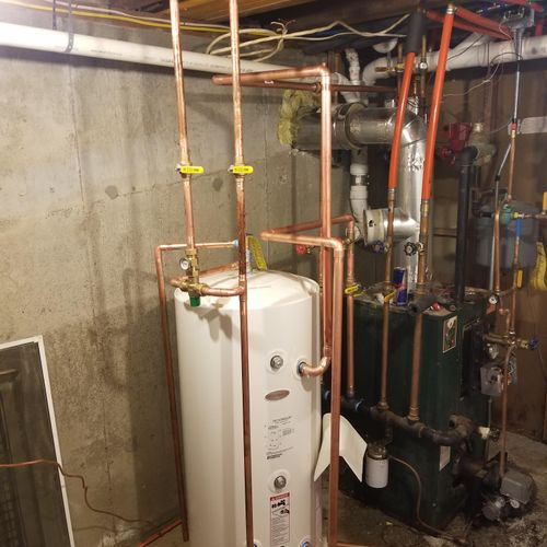 indirect hot water heater
