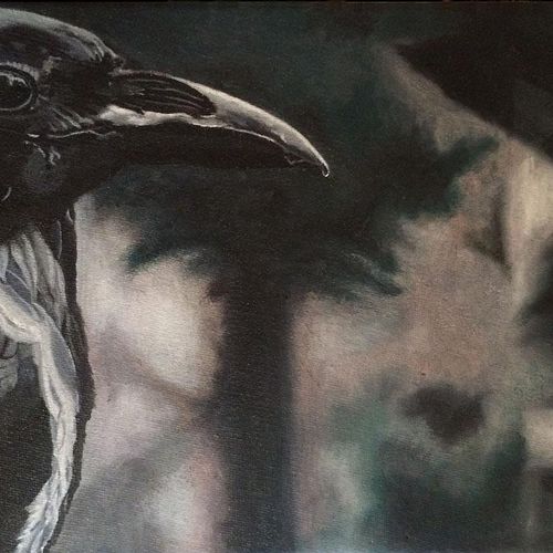 Raven in Focus
Oil, 2015