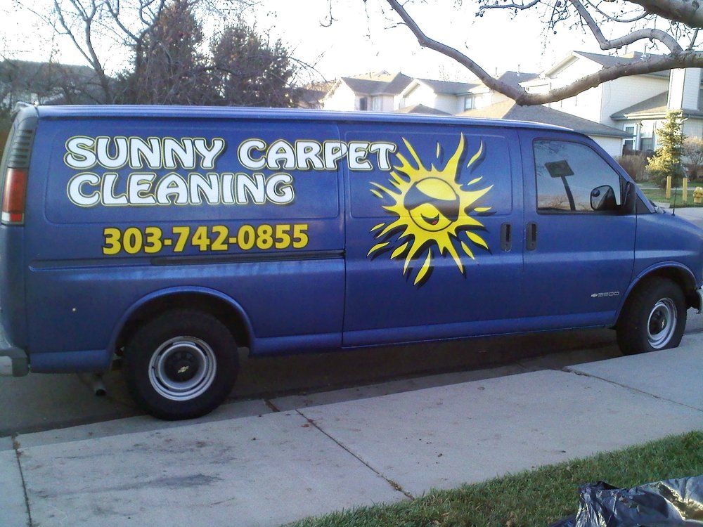 Sunny Carpet Cleaning van