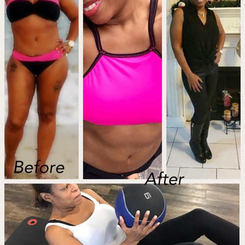 Client:  Reduced body fat while toning/building mu