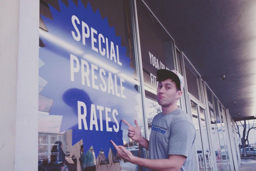 Special Presale Rates!