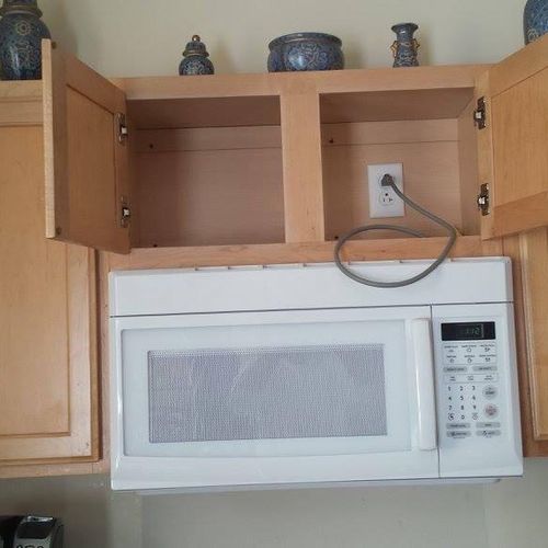 Microwave installation almost completed