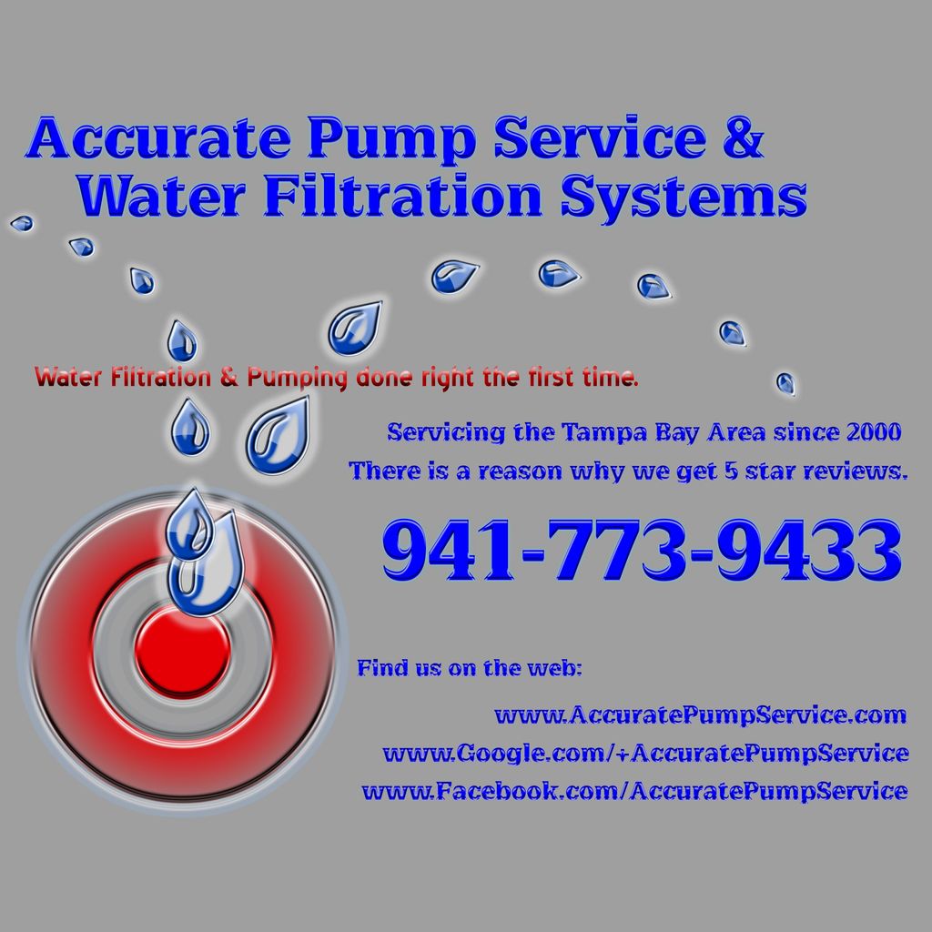 Accurate Pump Service & Water Filtration Systems