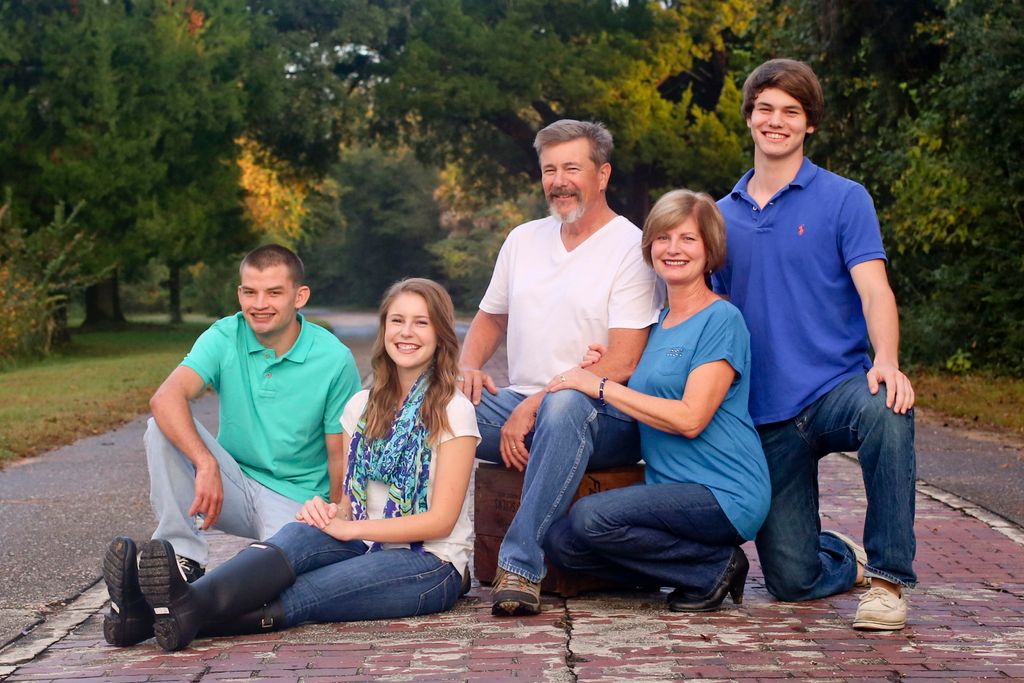 Family shoot on the Old Brick Road, FL