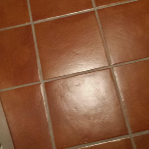 #2 Tiled flooring installed in same bathroom renov