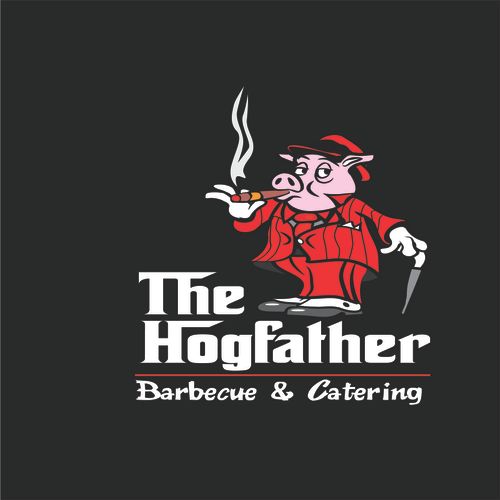Hogfather BBQ logo our company designed. Originall