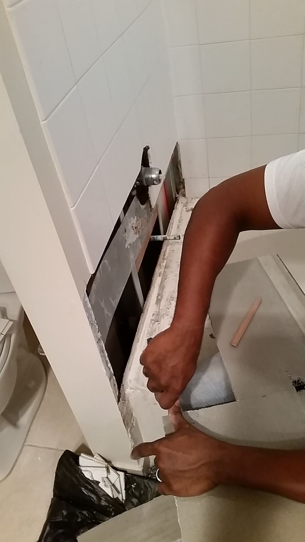 Plumbing repair in high rise in Brickell