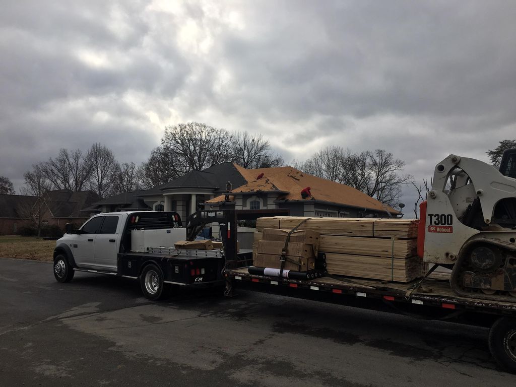 Asphalt shingle tear off preparing for Gerard Barr