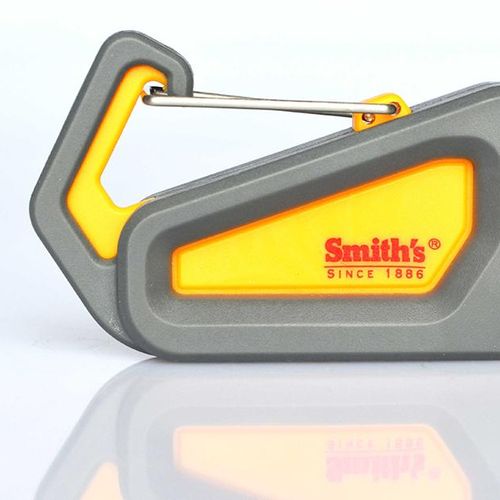 Smith's knife sharpener and carabiner