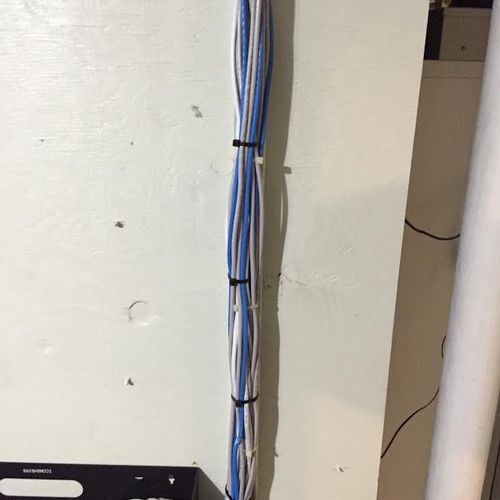 Cable Clean-up in Medical Office in Yonkers, NY