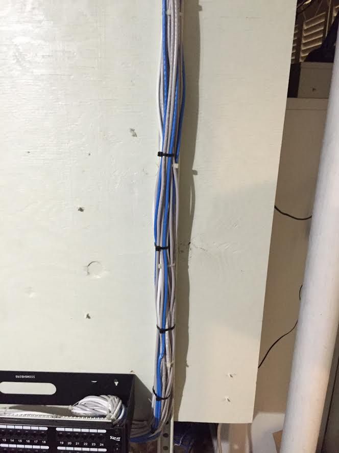 Cable Clean-up in Medical Office in Yonkers, NY