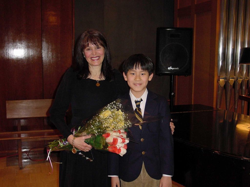 A happy student after the recital!
St. Hilda's & S