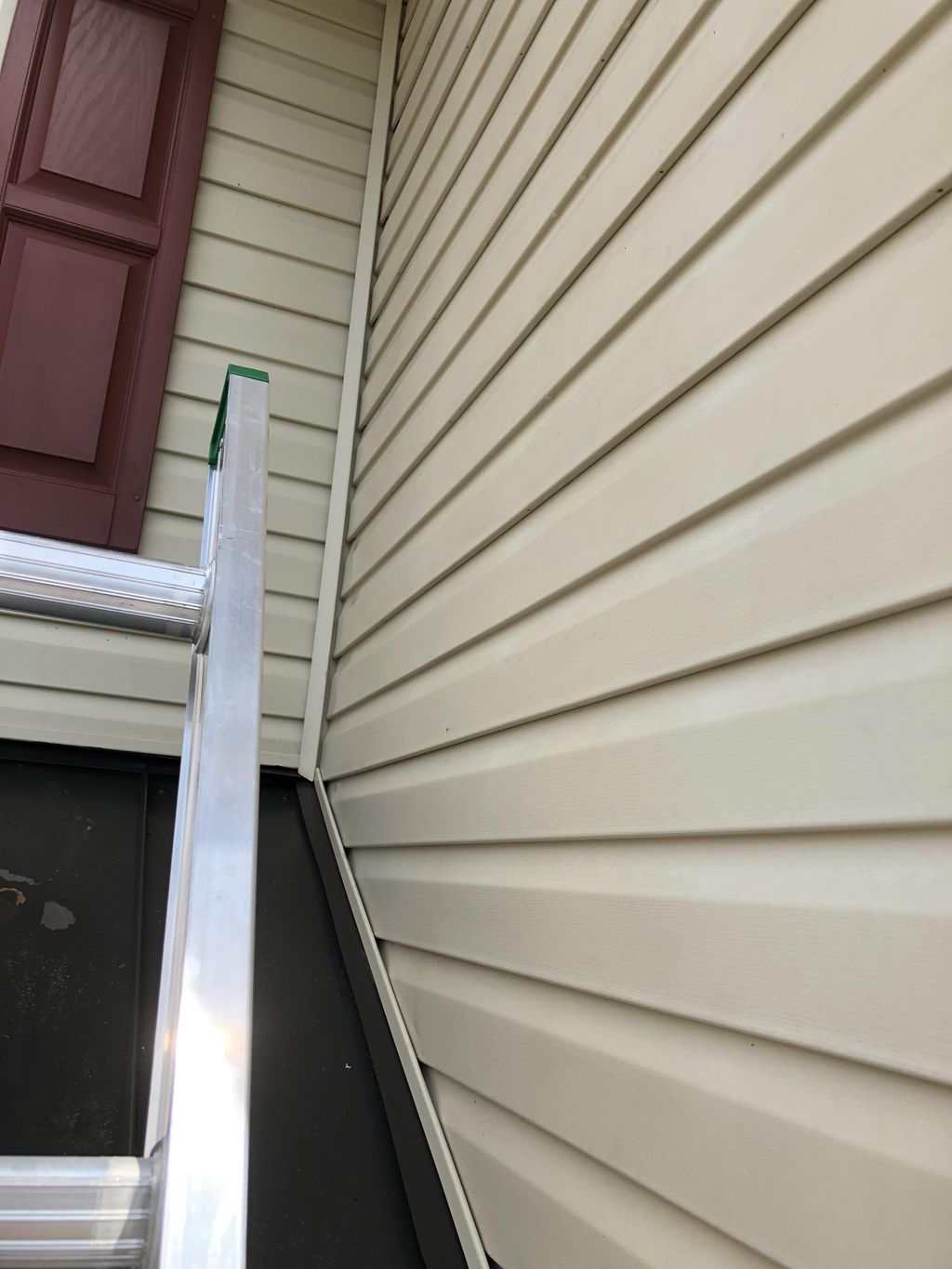 After Pressure Washing