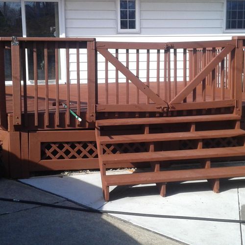 Stained Deck