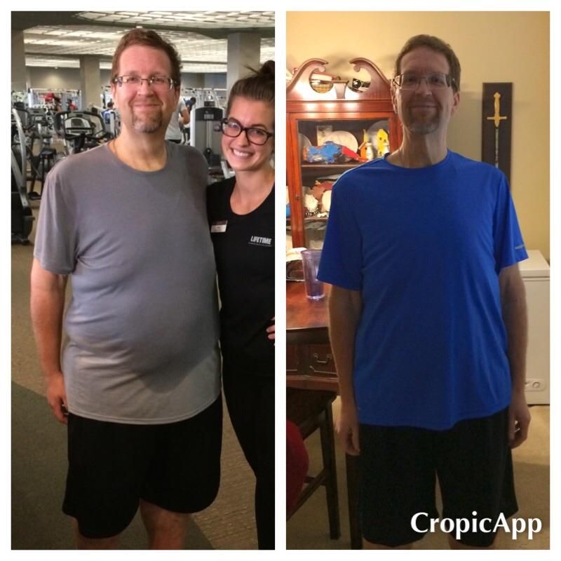 Same star client at 250lbs lost and 300 lbs lost!!