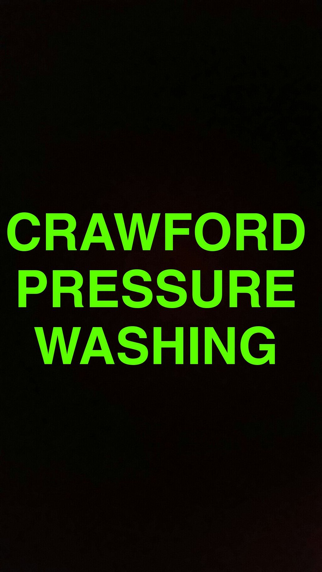 Crawford Pressure Washing