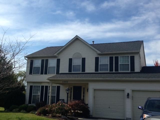 Roof replacement with CertainTeed architectural sh