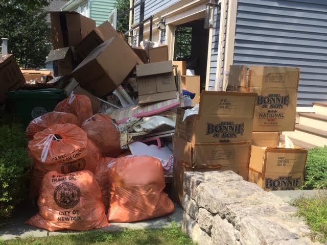 All taken away and cleaned up!