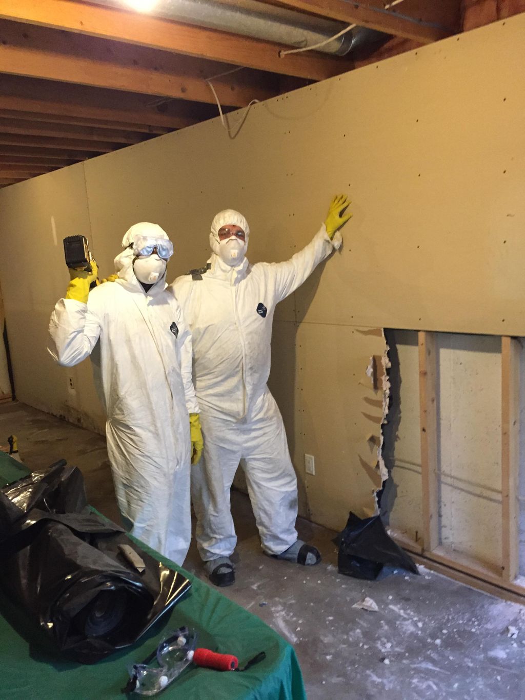 A wave from the guys while they are working!