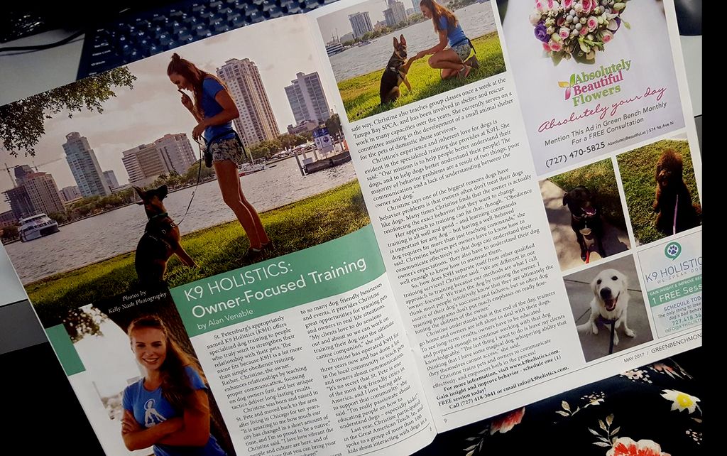 K9 Holistics was featured last year in The Green B