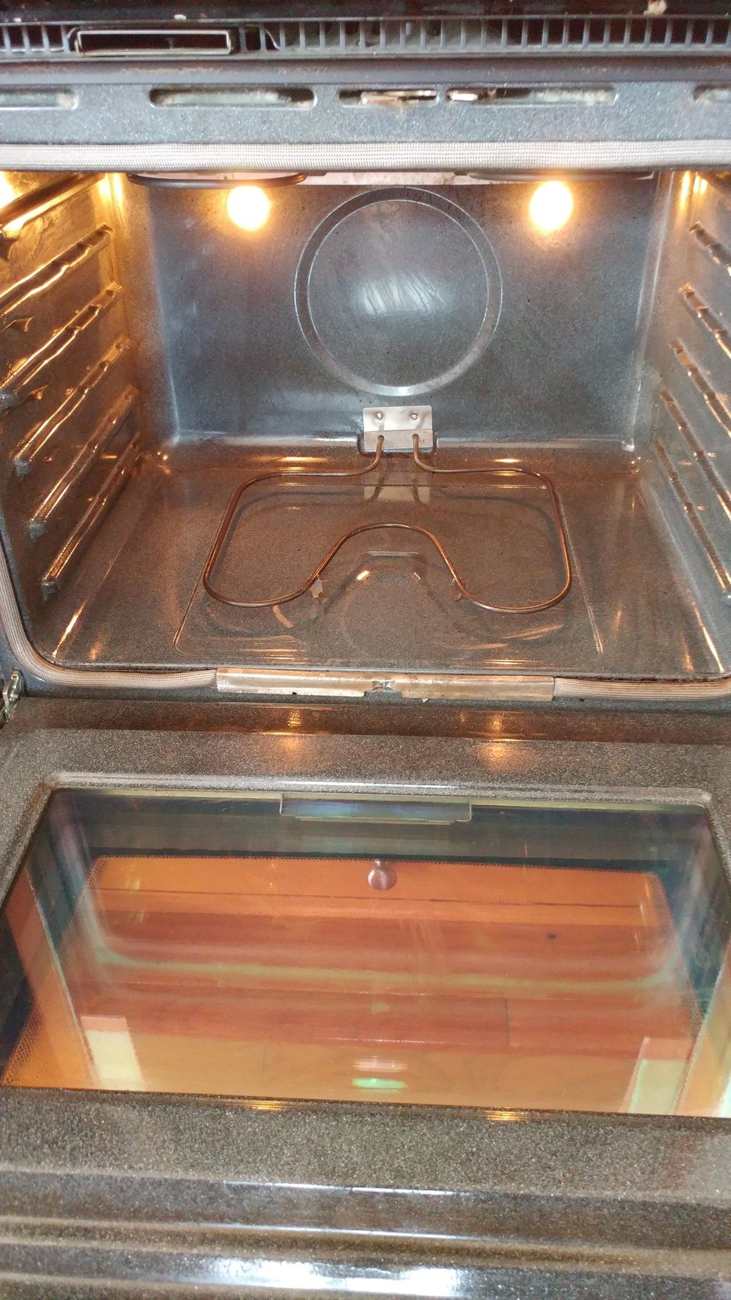 "After" Oven Cleaning