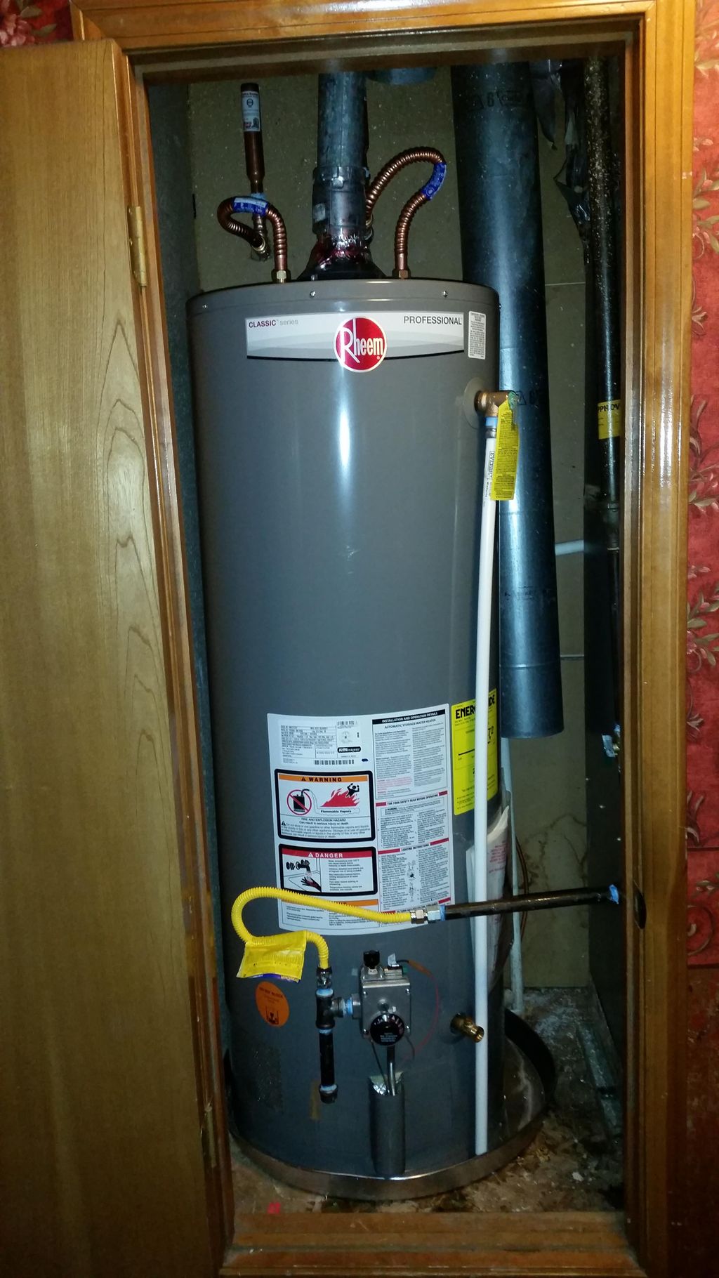 Brand new 50gal.NG water heater. Mnf Jan. 25,2017.