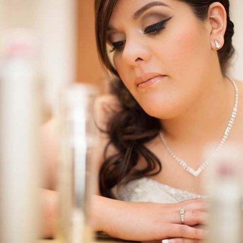 A beautiful photo of one of my gorgeous brides on 