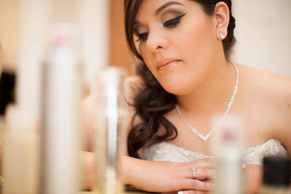 A beautiful photo of one of my gorgeous brides on 
