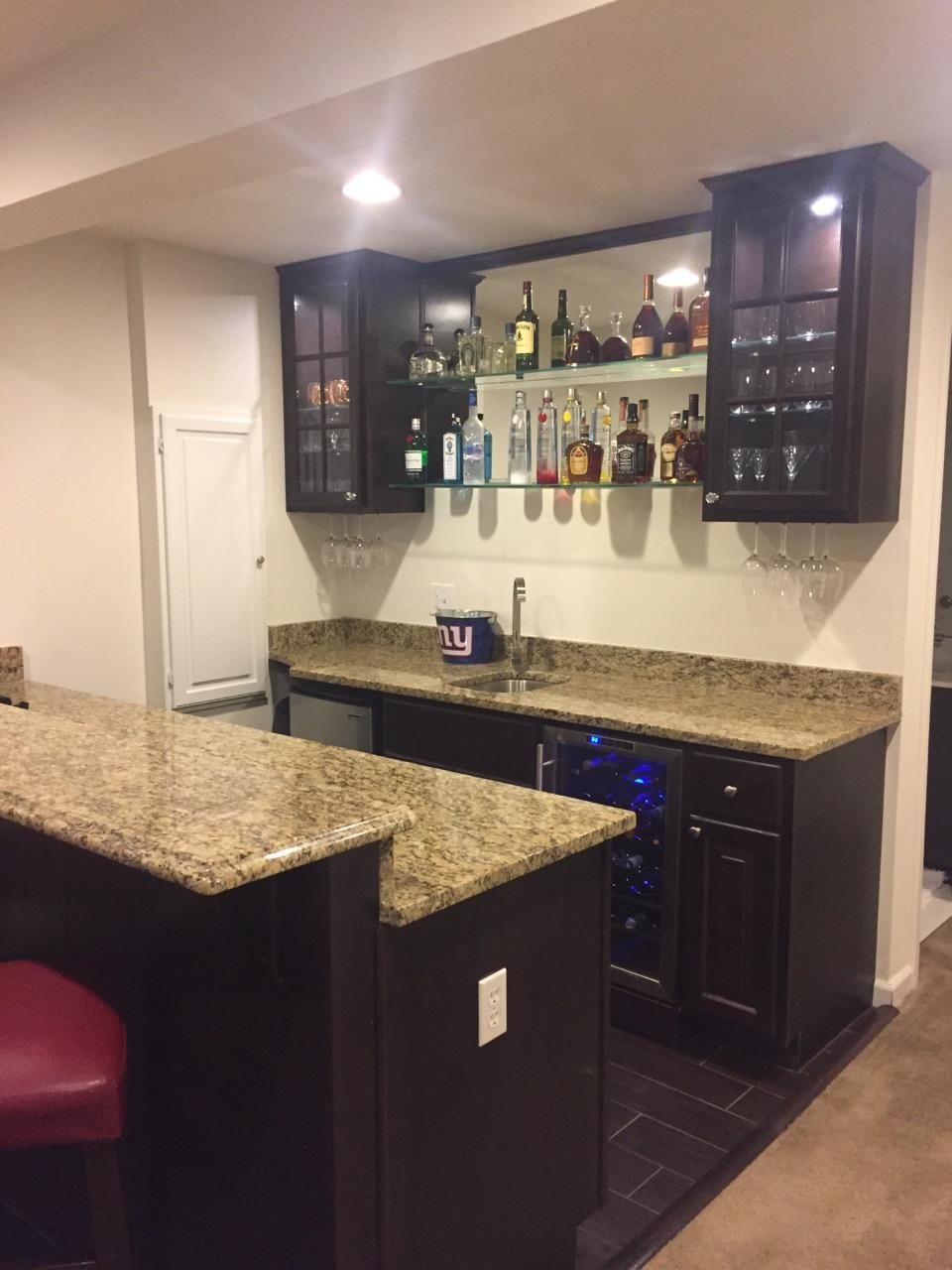 Wet bar - custom      project