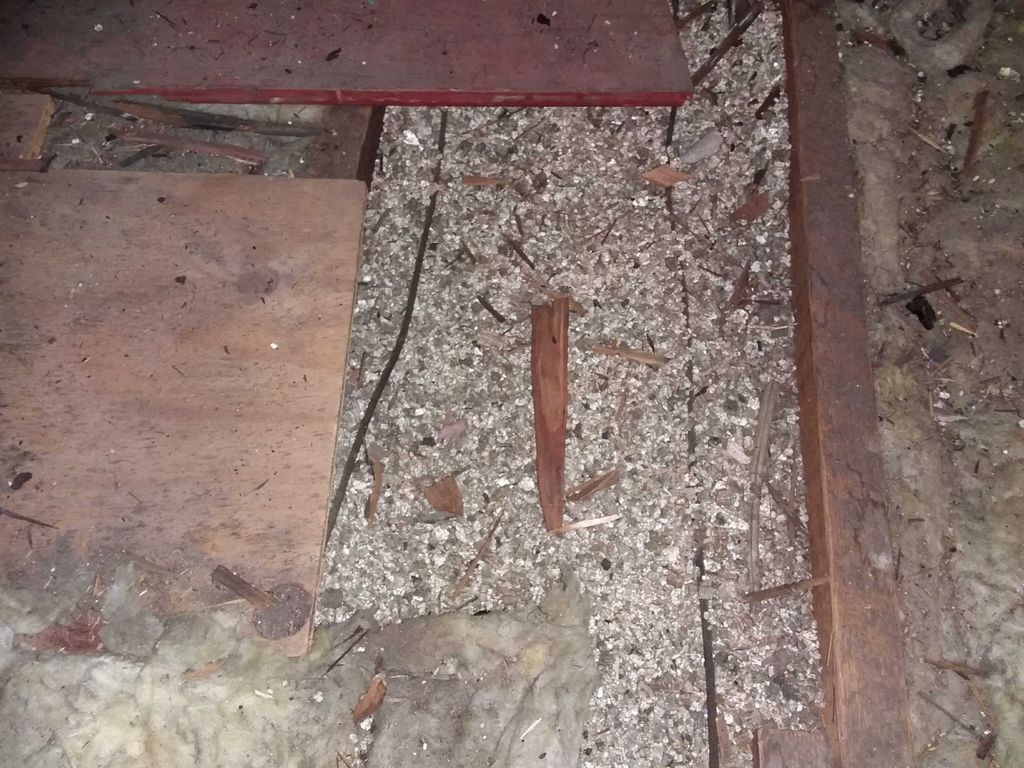 vermiculite insulation.