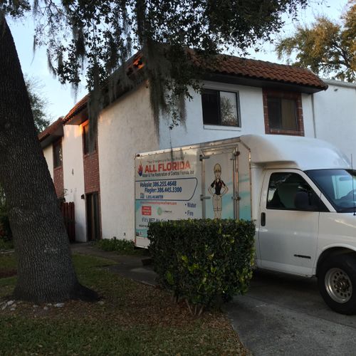 We were hired to do a mold remediation project in 