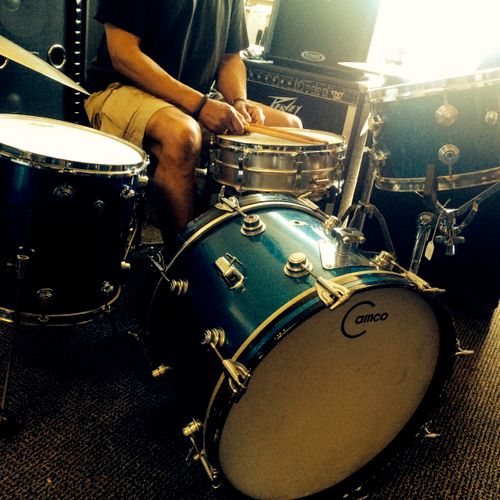 1964 Camco drum set restored