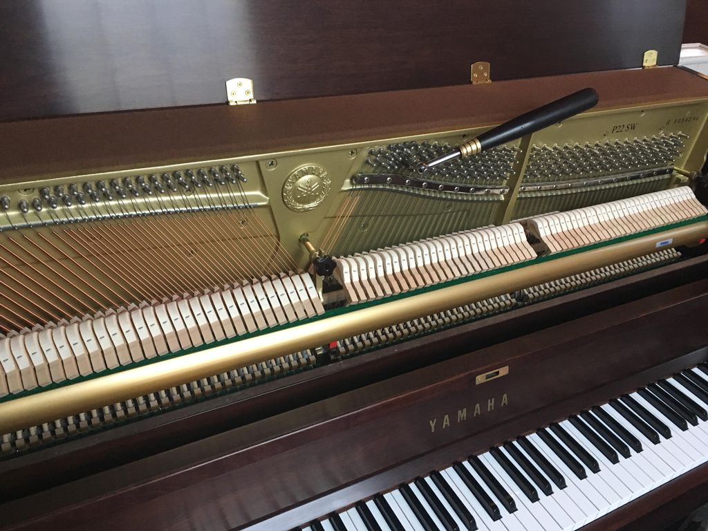 Tuning an upright