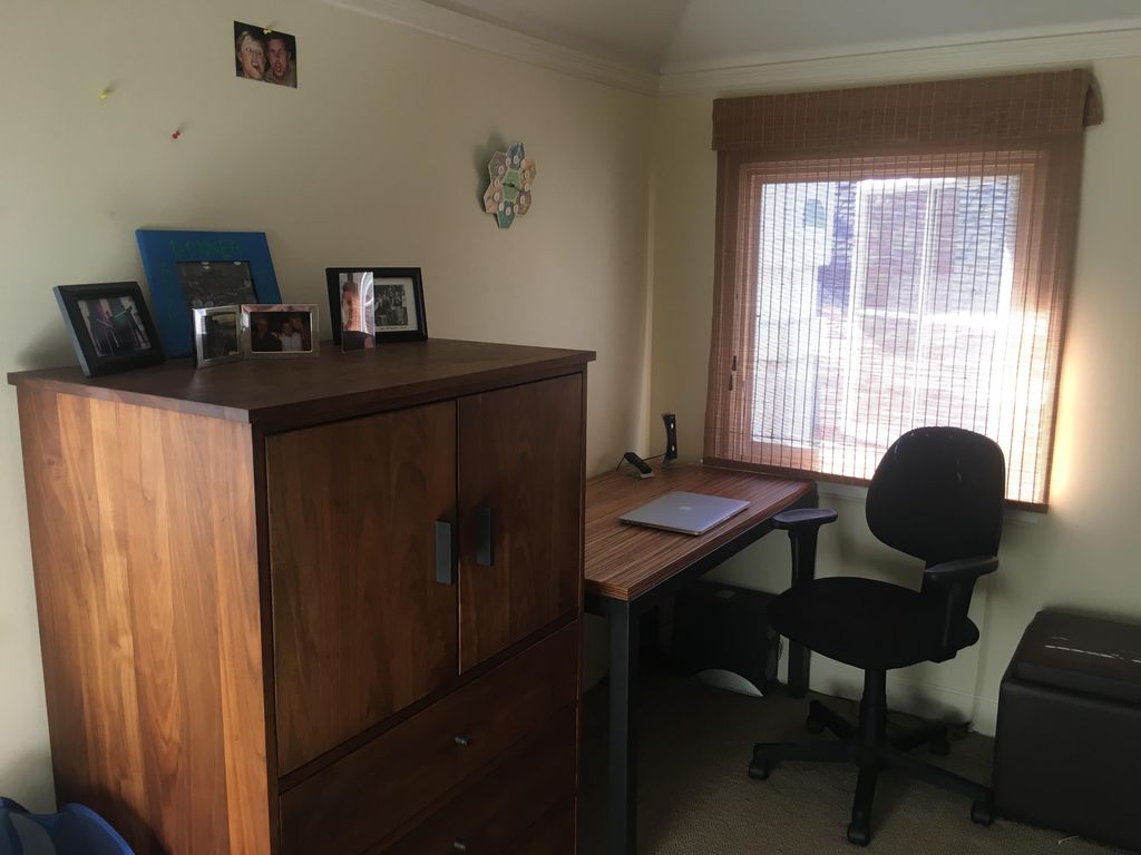 A desk without the distraction of clutter increase