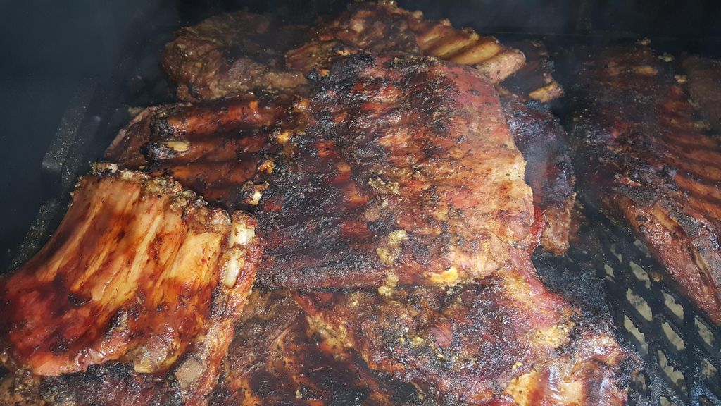 Pork spare ribs