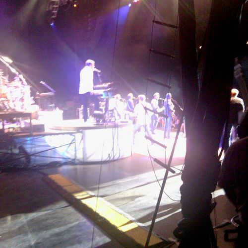 Back stage with the Doobie Brothers 2012