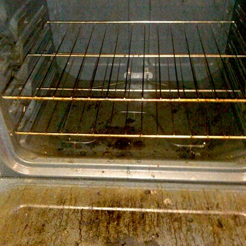 Before cleaning turn-key oven