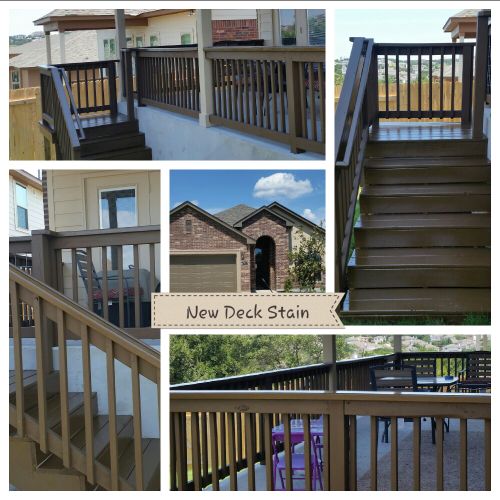 Deck and Railing Stain