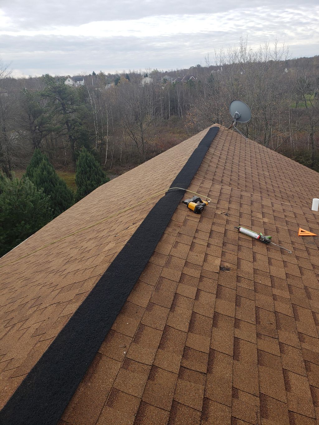 Gaf Cobra Roll Vent. Keeps insects out Warranted t