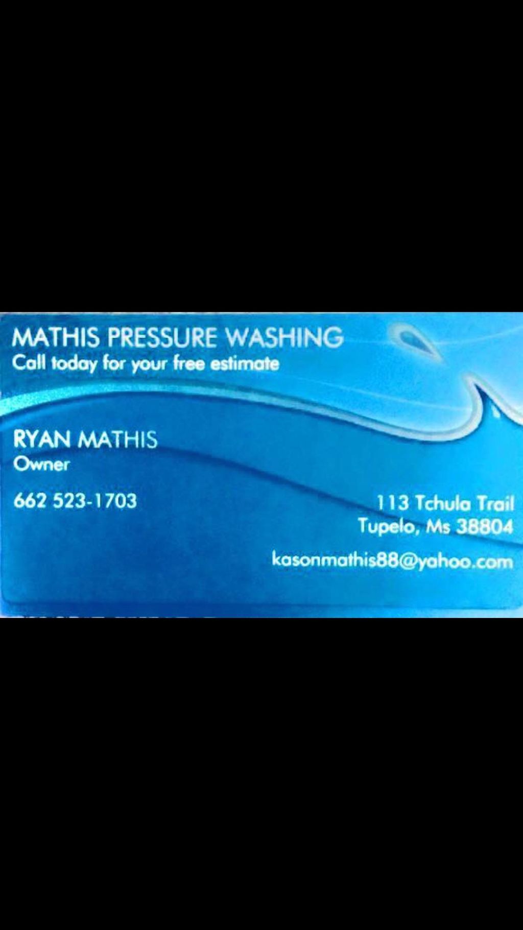 Mathis pressure washing